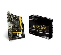 Mainboard BIOSTAR AMD B450 SAM4 MicroATX Memory DDR4 448039