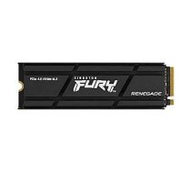 SSD KINGSTON FURY 4TB M.2 PCIE NVMe 3D TLC Write speed 7000 MBytes/sec Read speed 7300 MBytes/sec MTBF 1800000 hours SFYRDK/4000G 448593