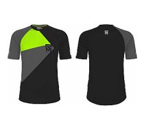 Velo krekls Rock Machine Enduro, melns/pelēks/zaļš, M izmērs 438137