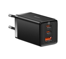 Baseus GaN5 Pro wall charger 2xUSB-C + USB, 65W (black) 453920