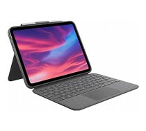 Logitech Combo Touch Keyboard Case iPad 10th Gen Grey UK 454134