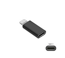 Fusion adapteris Type-C | USB-C uz Lightning melns 454497