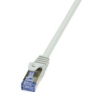 LogiLink CAT 6a S/FTP ielāpu vads, pelēks, 2 m (CQ3052S) 457323