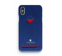 VixFox Apple Card Slot Back Shell for Iphone XSMAX navy blue