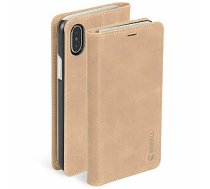 Krusell Apple Sunne 4 Card FolioWallet Apple iPhone XS Max vintage nude
