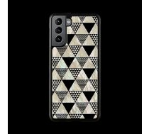 Ikins  case for Samsung Galaxy S21+ pyramid black 462800