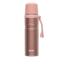 Termoss Atom ar rokturi rozā 750ml 621011 473019