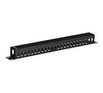 Lanberg Rack Accessories AK-1201-B kabeļu vadības panelis 477130