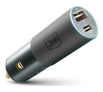 3MK 3MK HyperCar Charger 100W Power Delivery automašīnas lādētājs 1xUSB-A + 1xUSB-C 477307