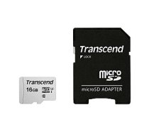 MEMORY MICRO SDHC 16GB W/ADAP/C10 TS16GUSD300S-A TRANSCEND 92448