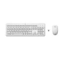 HP 230 Wireless Mouse Keyboard Combo - White - US ENG 497945