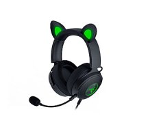 Razer Wired, Over-Ear, Black, Gaming Headset, Kraken V2 Pro, Kitty Edition 498373