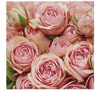 [E] SALVETES 33X33CM LOTS OF ROSES, Paw Decor Collection 504344