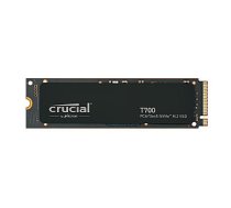 SSD CRUCIAL T700 1TB M.2 PCIE NVMe TLC Write speed 9500 MBytes/sec Read speed 11700 MBytes/sec TBW 600 TB CT1000T700SSD3 505584