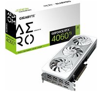 Gigabyte GeForce RTX 4060 Ti Aero OC 8 GB GDDR6 grafiskā karte (GV-N406TAERO OC-8GD) 505820