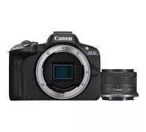Canon EOS R50 + RF-S 18-45mm F4.5-6.3 IS STM (SIP) Megapixel 24.2 MP, Image stabilizer, ISO 32000, Display diagonal 2.95 ", Wi-Fi, Video recording, Automatic, manual, CMOS, Black 507350