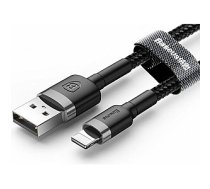 Kabel USB Baseus Baseus Kabel Kevlar USB Lightning iPhone 2.4A 1m Czarny 98892