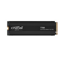 SSD CRUCIAL T700 4TB M.2 PCIE NVMe TLC Write speed 11800 MBytes/sec Read speed 12400 MBytes/sec TBW 2400 TB CT4000T700SSD5 515595