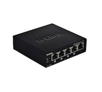 D-Link DES-1005P tīkla slēdzis, nepārvaldīts melns strāvas padeve, izmantojot Ethernet (PoE) 516139