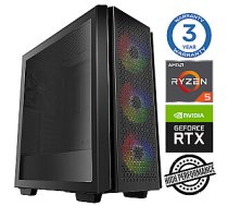 Dators spēlēm INTOP Ryzen 5 3600 16GB 480SSD M.2 NVME RTX4060Ti 8GB no-OS 517673