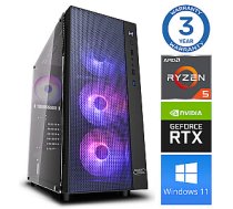 Dators spēlēm INTOP Ryzen 5 3600 16GB 240SSD M.2 NVME RTX4060Ti 8GB WIN11Pro 519310