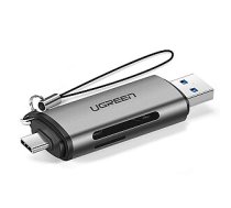 Ugreen USB Type C | USB 3.0 SD | micro SD card reader gray (50706) 522562