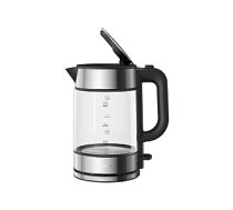 Xiaomi Electric Glass Kettle EU Electric, 2200 W, 1.7 L, Glass, 360° rotational base, Black/Stainless Steel 528620