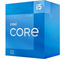 Procesors Intel Core i5-12400F, 2,5 GHz, 18 MB, BOX (BX8071512400F) 532862