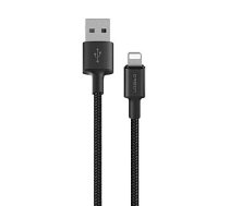Orsen S9L USB A and Lightning 2.1A 1m black 564106
