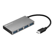 SANDBERG USB-C to 4 xUSB 3.0 Pocket Hub 50528