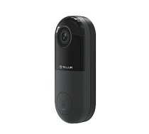 Tellur Smart WiFi Video DoorBell 1080P, PIR, Wired Black 564592