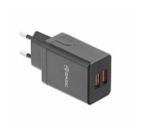 Tellur Basic Wall charger HC204 2xUSB, 2.4A, black 564949