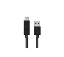 Belkin USB-A uz USB-C, 0,9 m USB kabelis USB 3.2 Gen 2 (3.1 Gen 2) USB A USB C Melns 566894