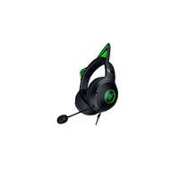 Razer Headset Kraken Kitty V2 Microphone, Black, Wired, On-Ear, Noise canceling 567904