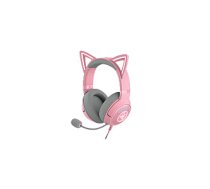 Razer Headset Kraken Kitty V2 Microphone, Quartz, Wired, On-Ear, Noise canceling 567905