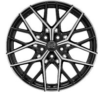 Metāla diski MSW 74 Gloss Black 8x19 5x114,3 ET45 CB73,1 60° 690 kg W19351505TC5 MSW 568680