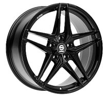 Metāla diski Sparco Record Gloss Black 7,5x17 5x112 ET48 CB73,1 60° 650 kg W29095505C5 Sparco 568963