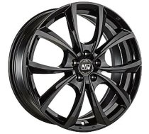 Metāla diski MSW 27T Gloss Black 9,5x19 5x114.3 ET45 CB64,1 60° 850 kg W19367001TC5 MSW 569521