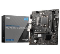 MSI Pamatplate MSI PRO H610M-G DDR4