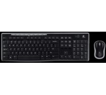 Logitech Klaviatūra + Pele Logitech DT MK270 Bezvadu