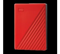 Western Digital Ārējais cietais disks Western Digital My Passport 4TB Red