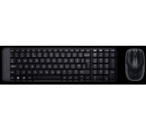 Logitech Klaviatūra + Pele Logitech DT MK220 Bezvadu