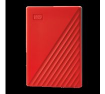 Western Digital Ārējais cietais disks Western Digital My Passport 2TB Red