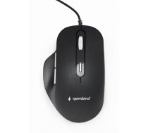 Gembird PELE USB OPTISKĀ/ MELNA MUS-6B-02 GEMBIRD