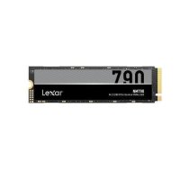 LEXAR SSD|LEXAR|NM790|1TB|M.2|PCIe Gen4|NVMe|Rakstīšanas ātrums 6500 MB/sec|Lasīšanas ātrums 7400 MB/sec|2.45 mm|TBW 1000 TB|MTBF 1500000 stundas|LNM790X001
