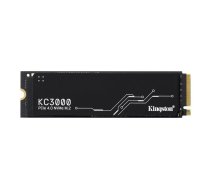 Kingston SSD|KINGSTON|KC3000|4TB|M.2|PCIE|NVMe|3D TLC|rakstīšanas ātrums 7000 MB/sec|lasīšanas ātrums 7000 MB/sec|3.5mm|MTBF 1800000 stundas|SKC3000D/4096G