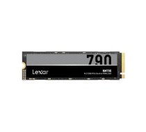 LEXAR SSD|LEXAR|NM790|512GB|M.2|PCIe Gen4|NVMe|Rakstīšanas ātrums 4400 MB/sec|Lasīšanas ātrums 7200 MB/sec|2.45 mm|TBW 500 TB|MTBF 1500000 stundas|LNM790X51