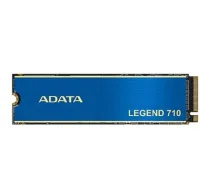 Adata SSD|ADATA|LEGEND 710|512 GB|M.2|PCIE|NVMe|3D NAND|rakstīšanas ātrums 1000 MB/sec|lasīšanas ātrums 2400 MB/sec|TBW 130 TB|MTBF 1500000 stundu|ALEG-710-