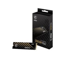 MSI SSD|MSI|SPATIUM M461|1TB|M.2|PCIE|NVMe|3D NAND|rakstīšanas ātrums 3200 MB/sec|lasīšanas ātrums 5000 MB/sec|2.15 mm|TBW 250 TB|MTBF 1500000 stundas|S78