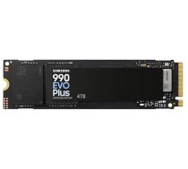 SAMSUNG SSD|SAMSUNG|990 EVO Plus|4TB|M.2|PCIe Gen5|NVMe|TLC|Write speed 6300 MBytes/sec|Read speed 7250 MBytes/sec|2.38mm|TBW 2400 TB|MZ-V9S4T0BW